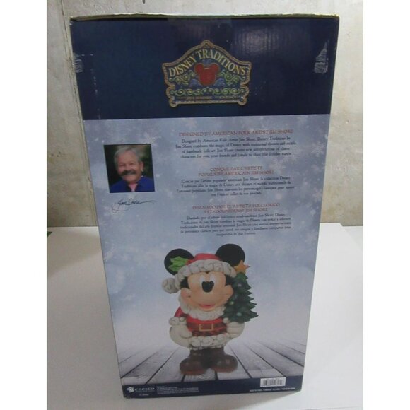 Jim Shore Enesco DIsney Traditions Old St Mick 17" Large Mickey Mouse NEW - Picture 8 of 9